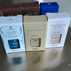Brand New Never Used Pura Fragrances | Purchased September 2024 | 6 Total